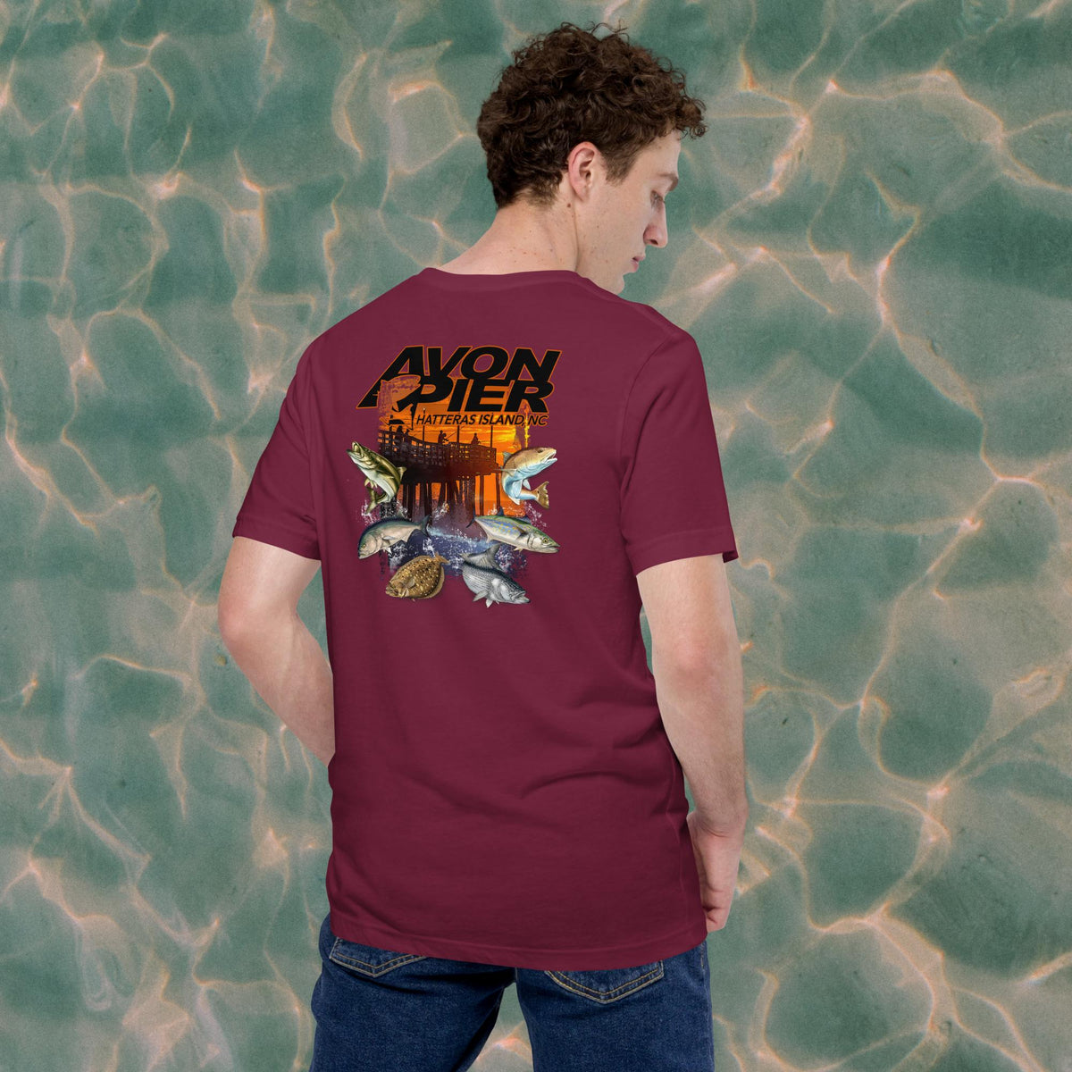Sunrise Fish Mob T-Shirt